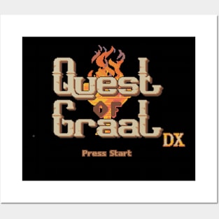 Logo Quest of Graal Dx Posters and Art